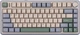 Механічна Бездротова Ігрова клавіатура AULA F75 з Hot-Swap White-Green - изображение 1