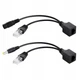 POE инжектор пассивный сплиттер RJ45 LAN Ethernet + DС connector + POE Alitek Black (пара 2 шт) (48978) - изображение 1