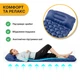 Походный надувной коврик матрас LEOBRO Air Mat 190 x 60 см Blue (LB-1096) - изображение 5