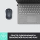 Беспроводная мышь Logitech M185 Wireless Grey USB 2.4 ГГц оптическая серая - изображение 6