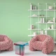 Самоклеючі шпалери Sticker Wall на стіну, для кухні, спальні 2800х500х1,5мм Світло-салатові SW-00001159 - зображення 6