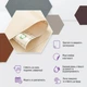 Самоклеюча екошкіра Sticker Wall для ремонту меблів, салона авто у рулоні 1.37х3м х 0.5мм Бежевий SW-00001170 - зображення 4