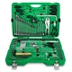 Haбіp інcтpумeнту кoмбінoвaний 144 oдиниці 1/4", 3/8", 1/2" GCAI144R TOPTUL - изображение 1