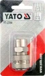 Быстросъёмная муфта YATO с внутренней резьбой 3/8" - изображение 2