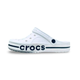Крокси для дівчаток з надписом crocs білі 37 - зображення 6