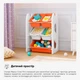 Дитячий стелаж Mealux Coral Mini Orange (KD-E021 Orange) - зображення 3