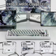 Клавіатура Магнітна ATTACK SHARK X82 PRO HE Бездротова Ігрова White Comics - зображення 5