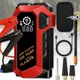 Пусковий автомобільний пристрій з компресором, дисплеєм та ліхтарем JUMP STARTER - изображение 1