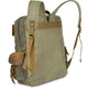 Туристический рюкзак canvas Vintage 20107 Болотный - изображение 2