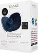 Щітка для душу масажна силіконова GESKE Body Brush 4в1 ретельне очищення тіла для боротьби з целюлітом та врослим волоссям, підтягенення тіла масажує та омолоджує твоє тіло Синій - зображення 9