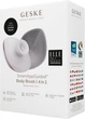 Щітка для душу масажна силіконова GESKE Body Brush 4в1 ретельне очищення тіла для боротьби з целюлітом та врослим волоссям, підтягенення тіла масажує та омолоджує твоє тіло Білий - изображение 9
