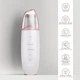 Мікрострумовий скрабер для шкіри та усунення чорних цяток GESKE MicroCurrent Skin Scrubber&Blackhead Remover 9в1 апарат для чистки обличчя та ліфтингу скребок пристрій для видалення чоних точок розгладження шкіри та усунення зморшок масаж Білий - зображення 3