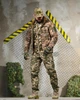 Тактический костюм 5в1 STABITEX пиксель ТР6723 (куртка softshell / флис / брюки / бейсболка / перчатки / пояс) военный S - изображение 3