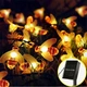 Уличная гирлянда Пчелы на солнечной батарее 5 м, 20 LED, теплый белый свет, декоративная садовая LED-гирлянда - изображение 9