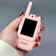 Детская видеорация Video Walkie Talkie 2 шт с HD-камерой, видео- и голосовой связью, Type-C, до 300 м, Blue + Pink - изображение 5