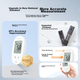 Глюкометр Yuwell 580, медицинский, для домашнего использования, мониторинг, голосовое оповещение, Jinbang [Прибор + набор из 100 тест-полосок] - изображение 2