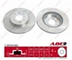 Тормозные диски ABE C3R005ABE Renault Clio, Kangoo, Twingo, Megane, Logan, Sandero; Dacia Logan; Nissan Kubistar 4020600QAA, 7700780892, 7700813549 - зображення 3