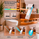 Смарт унитаз с подогревом сиденья умные унитазы Smart с LED подсветкой подвесной унитаз биде с сушкой и пультом Asans 8619 - изображение 7