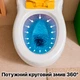 Комплект детский унитаз и умывальник керамический набор умывальник детский и унитаз напольный Asans White - изображение 4