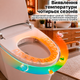 Смарт унитаз биде с сушкой и пультом умные унитазы Smart с LED подсветкой напольный унитаз с подогревом сиденья Asans 8616 - изображение 6