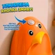 Комплект детский умывальник и унитаз керамический набор унитаз напольный и умывальник детский Asans Orange - изображение 7