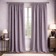 Штора NOX блекаут матовая 190×260 см 1шт, пыльно-лиловая №9 - изображение 1