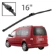 Задній склоочисник (двірник) + щітка в зборі VW Caddy 2003- Economy line - зображення 7