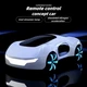 Машинка на радиоуправлении (+управление жестами) Concept Car E600-2 (зарядная станция) (24см) Бело-салатовый - изображение 5