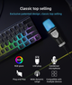 YANMAI USB-микрофон с RGB-подсветкой SF666R Конденсаторный микрофон антивибрационным креплением - изображение 9