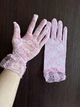 Мереживні рукавички honey fashion accessories s/m/l рожевий (30к007) - зображення 3