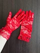 Мереживні рукавички honey fashion accessories s/m/l червоний (30к007) - изображение 3
