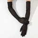 Довгі рукавички honey fashion accessories s/m/l чорні (30к062) - изображение 2