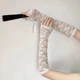 Мереживні довгі мітенки honey fashion accessories s/m/l білий (30к060) - зображення 1
