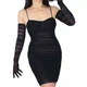 Довгі рукавички honey fashion accessories s/m/l чорні (30к066) - изображение 2