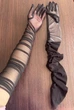 Довгі рукавички honey fashion accessories s/m/l чорні (30к066) - изображение 7