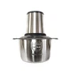 Измельчитель молния электрический с двойным лезвием UKC Food Kit Grinder 1.8 л 300Вт Нержавеющая сталь - изображение 2