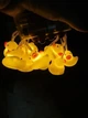Гирлянда светодиодная для детской комнаты DUCK 1.5 м Гирлянда из 10 пластиковых мини-утят 2127854 - изображение 4