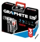 Перфоратор SDS MAX GRAPHITE 58G874, 1250 Вт, 10 Дж, 2 режима, с кейсом - изображение 3