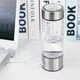 Бутылка генератора водной воды H2 450ml Glass Silver - изображение 4