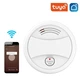 Набор из 6 беспроводных Wi-Fi датчиков дыма Tuya Smart / Smart Life — Надежная противопожарная защита вашего дома - изображение 1