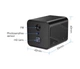 3MP 1296P Ubox Smart IP-камера, Wi-Fi/4G, ночное видение, батарея - изображение 6