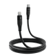 Кабель Proove Soft Silicone Type-C to Lightning 27W (1m) черный - изображение 1