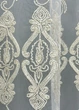 Тюль VR-Textil 1852т Фатин з вишивкою Корд та люрексом Молочний з золотистим 300х250 см (42-1195) - зображення 6