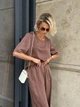 Костюм Jadone Fashion Каприз Вир XS шоколад - изображение 4