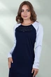 Жіноча демісезонна сукня з трикотажу Алекси стрейч Seventeen L-XL Синій (2000000043517) - зображення 2