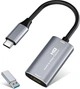 Карта видеозахвата VIXLW Video Capture Card, 4K HDMI для USB A/Type-C, 2K@30Hz, 1080P@60Hz, silver - изображение 1