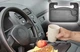 Автомобильный портативный столик на руль для перекуса 42.5X28.5X2 cm (667291350) Черный - изображение 12