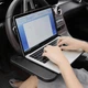 Автомобильный портативный столик на руль для перекуса 42.5X28.5X2 cm (667291350) Черный - изображение 13
