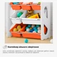 Детский стеллаж Mealux Coral Orange (KD-E022 Orange) - изображение 4