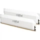 Модуль пам'яті для комп'ютера DDR5 64GB (2x32GB) 6000 MHz Crucial Pro Wite Micron (CP2K32G60C40U5W) - зображення 1